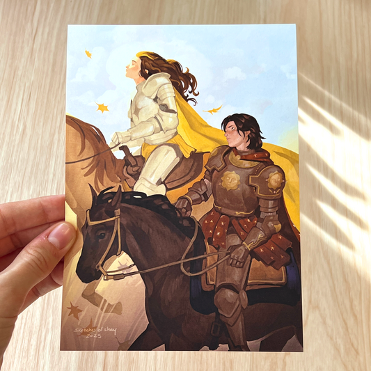 chasing the sun print