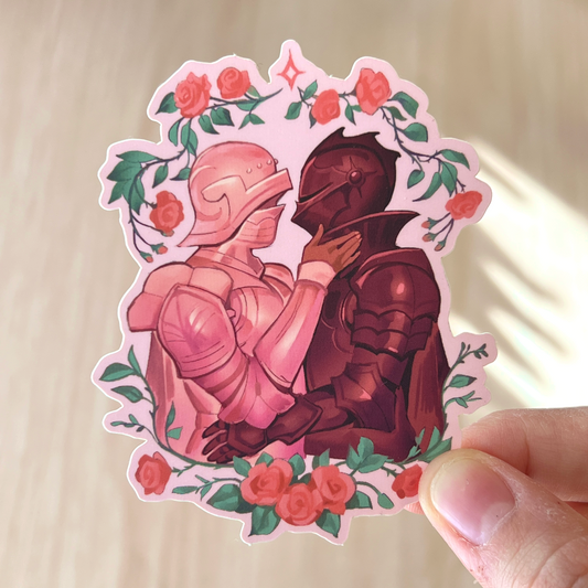 rose knights sticker