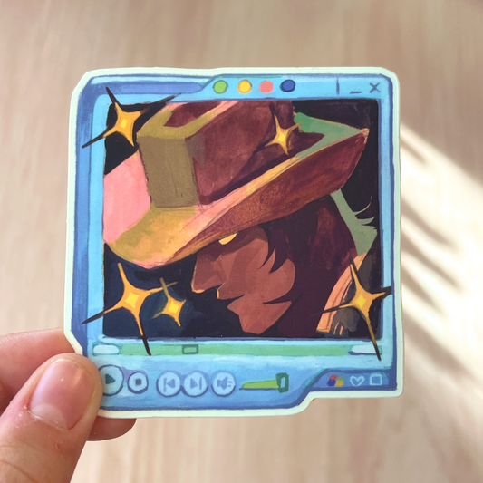 cowboy.mp4 Sticker